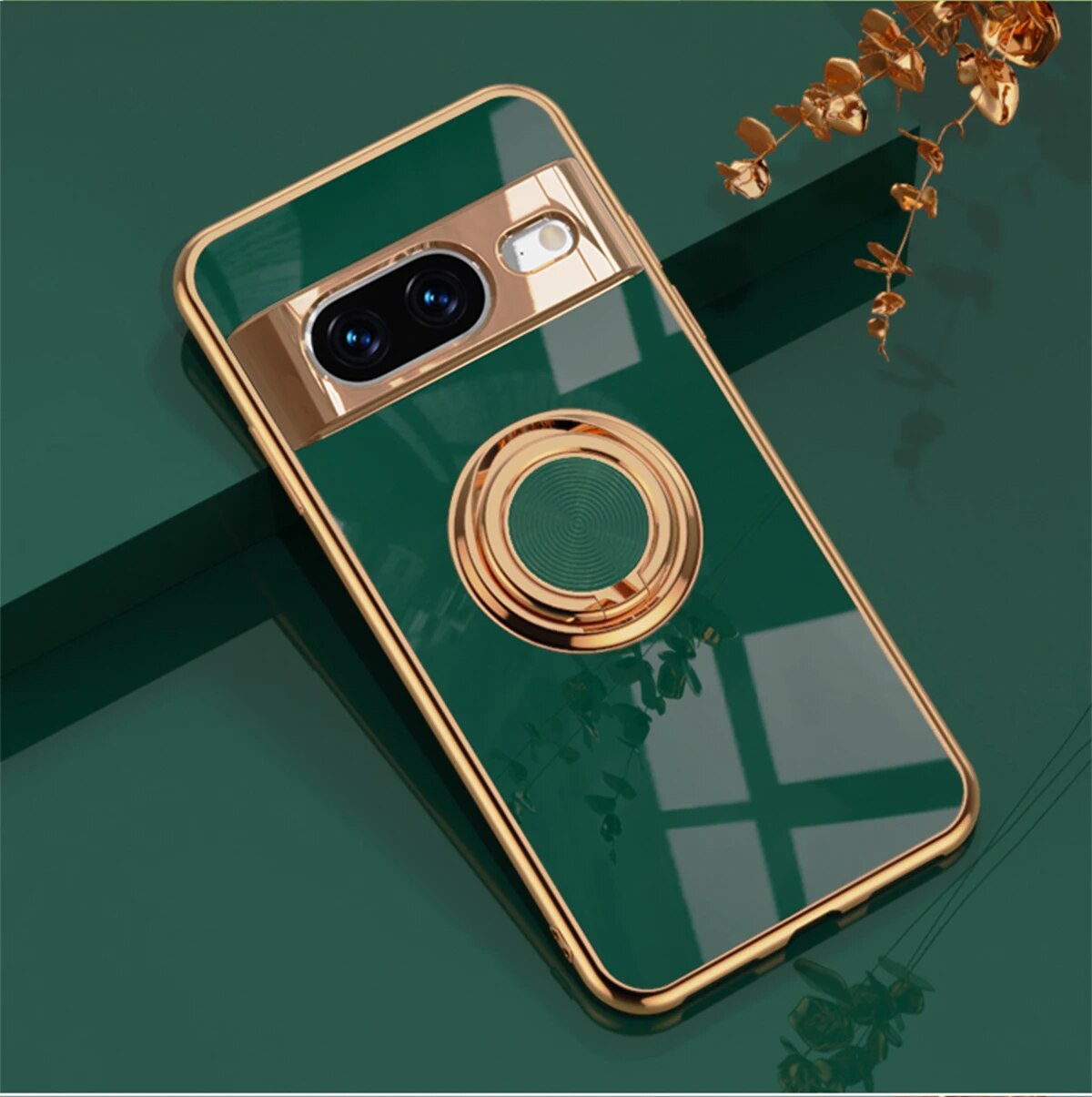 Luxury Case with Ring Holder For Google Pixel 8