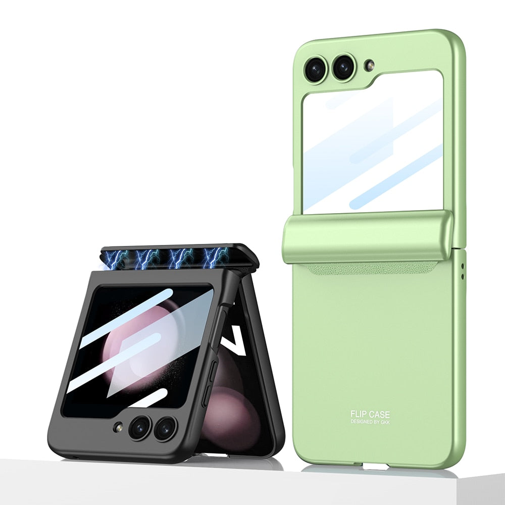 Case Hinge & Screen Protection For Galaxy Z Flip 5