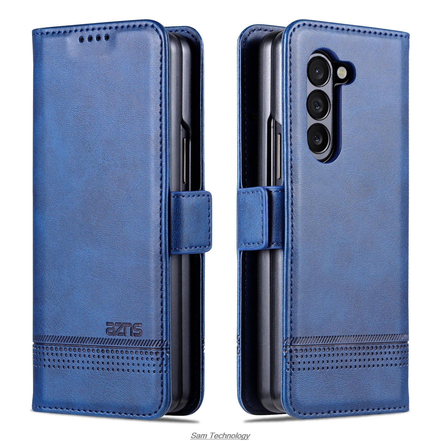 Magnetic Adsorption Leather Fitted Case